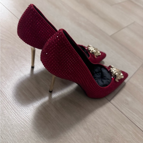 Versace heels swarovski 39 1/2 - Picture 4 of 5